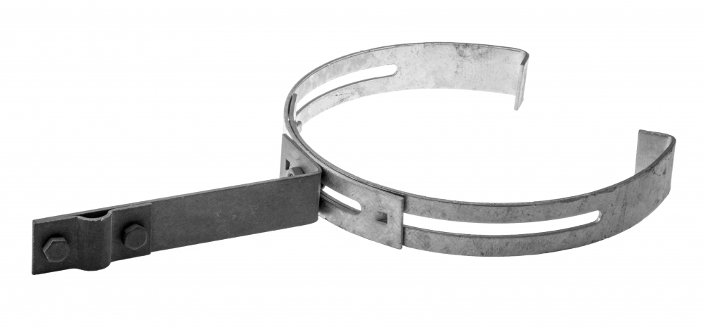 UCHWYT GĄSIOROWY ROZSUWANY UNIWERSALNY ZACISK PRZEZ ŚRUBĘ OCYNK OGNIOWY - R.8146 - PAWBOL