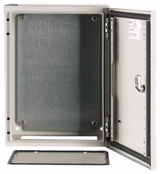 OBUDOWA METALOWA 400X300X200MM Z PŁYTĄ MONTAŻOWĄ IP66 CS - 111682 - EATON