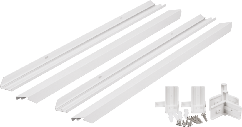 Ramka natynkowa do panel LED 60x60 BIAŁA - LOP901W - LUMAX