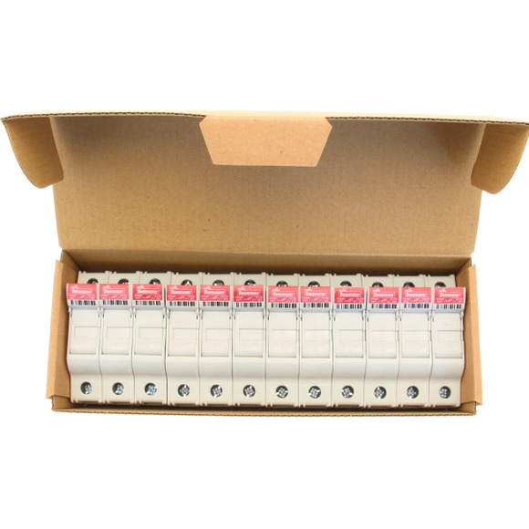 PODSTAWA WKŁADKI BEZPIECZNIKOWEJ 10X38, 3P, 32A, 690 VAC 30A 600V MFH FOR MIDGET FUSE. - CHM3DU - EATON