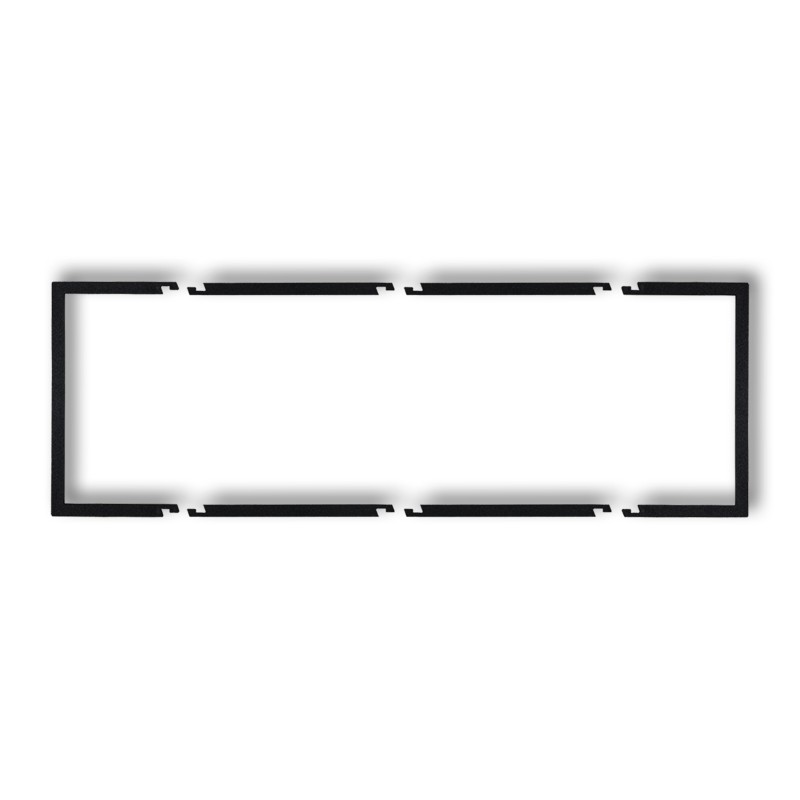 Ramka wypełniająca potrójna serii DECO - 12DRW-3 - KARLIK