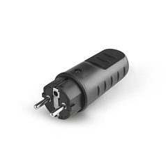 wtyczka połogumowa 230V, 2P+E - 110.3100 - SCAME
