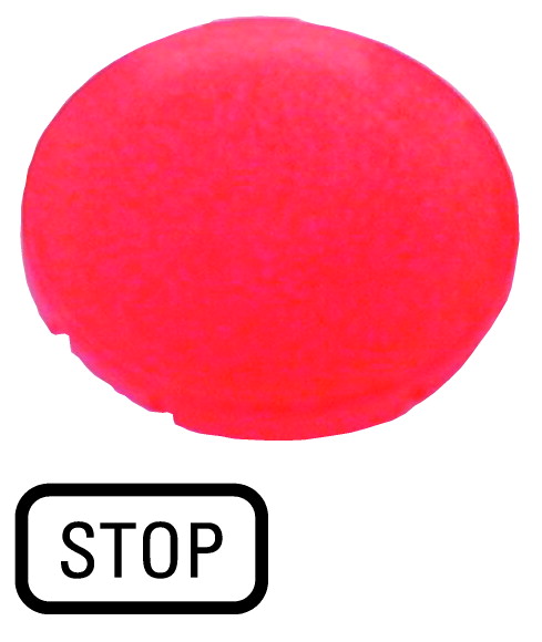 M22-XDL-R-GB0 SOCZEWKA DO PRZYCISKU PODŚWIETLANEGO, STOP - 218326 - EATON