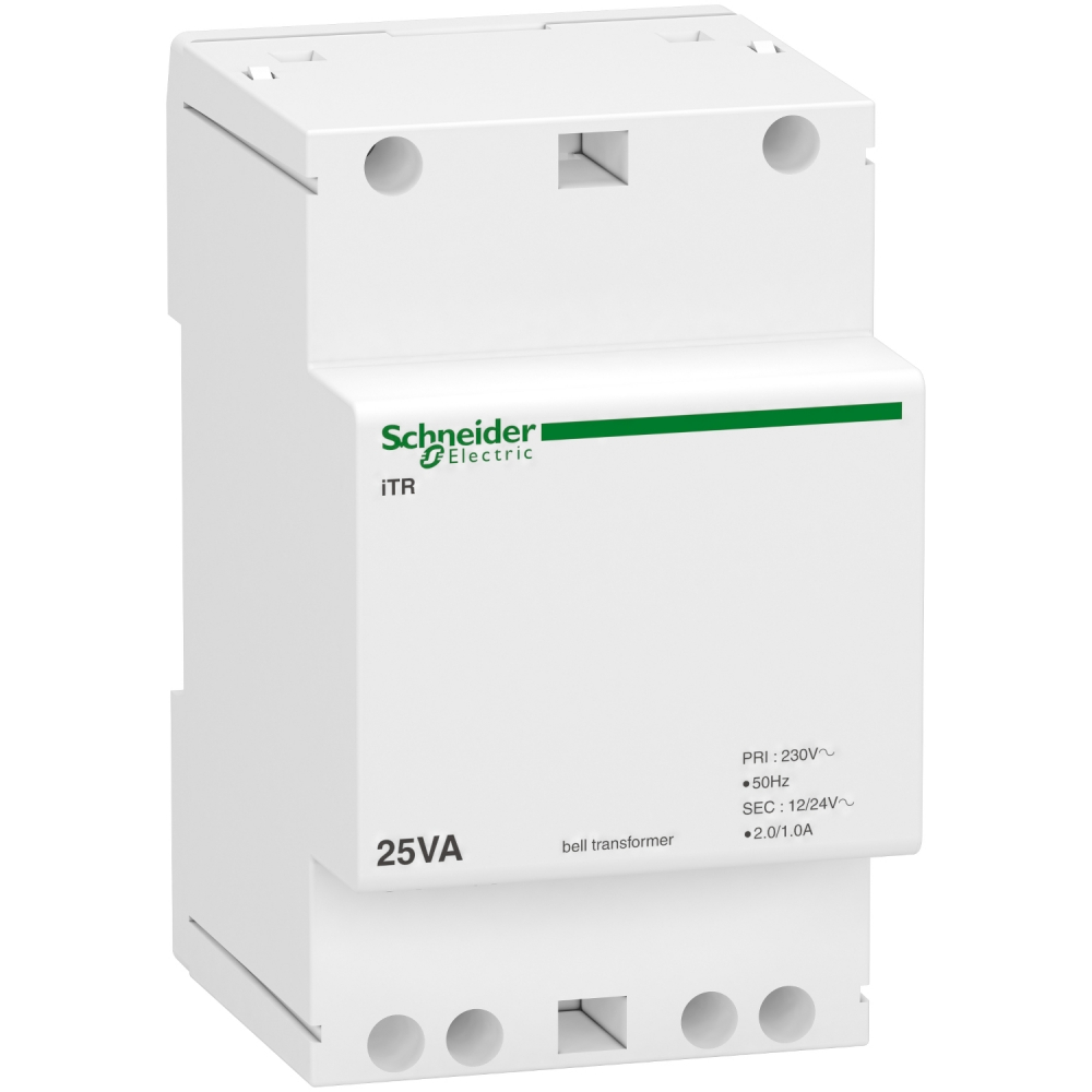 Transformator dzwonkowy iTR-B-25/12-24 25 VA 8-12 VAC - A9A15215 - SCHNEIDER ELECTRIC