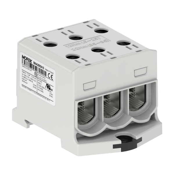 OTL95-3 szary 3xAl/Cu 6-95mm2 1000V AC/1500V DC Zacisk uniwersalny - MAA3095A10 - MOREK