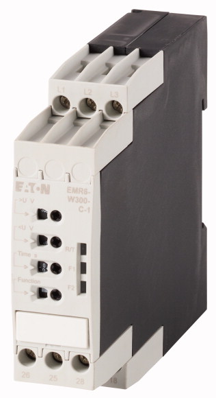PRZEKAŹNIK MONITORUJĄCY NAPIĘCIE, ZAŁ. I WYŁ. Z OPÓŹN., 160 - 300 V AC, EMR6-W300-C-1 - 184776 - EATON