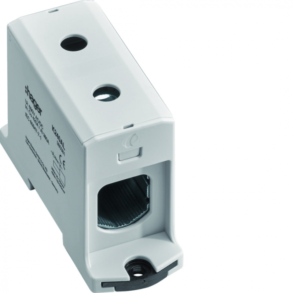 Zacisk uniwersalny Al/Cu fazowy 240mm2 - K240AL - HAGER