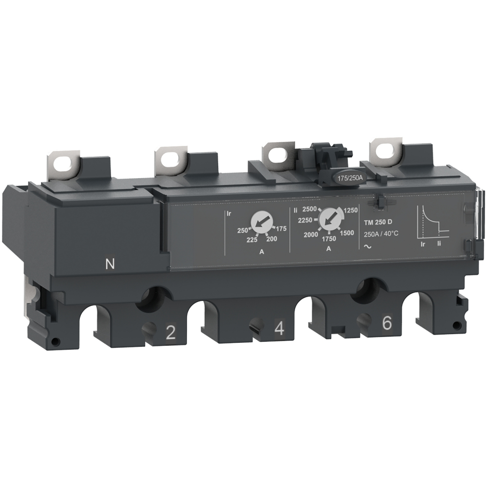 ComPacT NSX , wyzwalacz termomagnetyczny 4P4D TM40D do NSX100 - C104TM040 - SCHNEIDER ELECTRIC