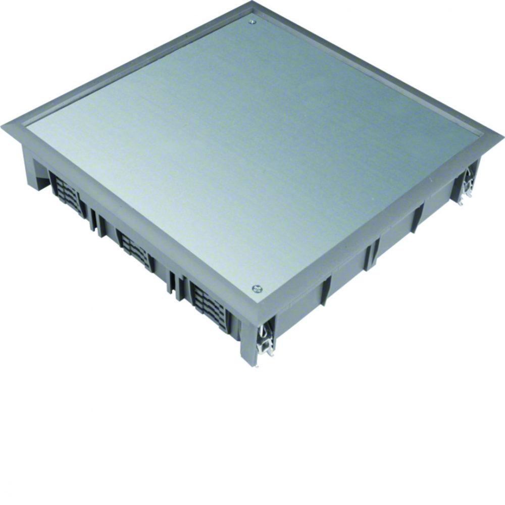 tehalit.VE-EE Pokrywa pełna VDQ12 244x244 wykładzina 5mm stal szary PA - VDQ12057011 - HAGER
