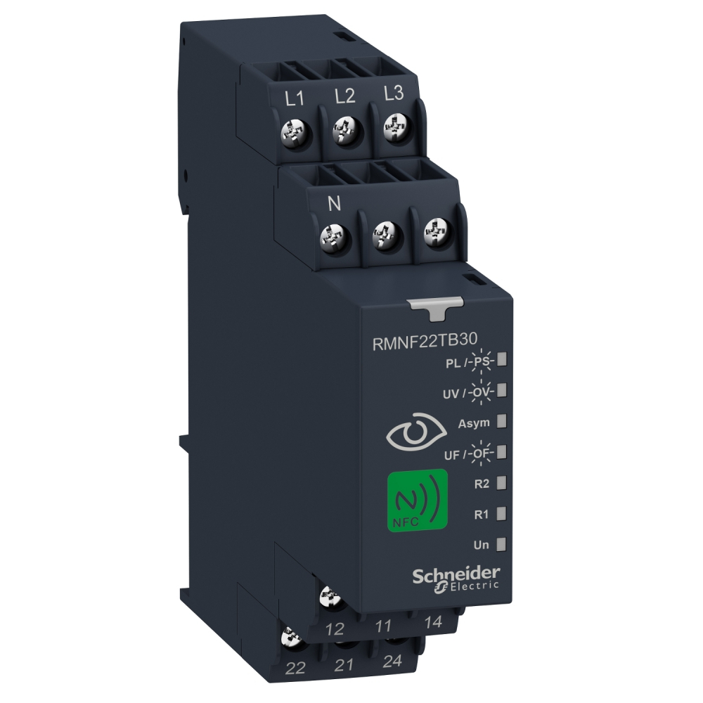 PRZEKAŹNIK KONTROLI NFC 3-FAZY - RMNF22TB30 - SCHNEIDER ELECTRIC