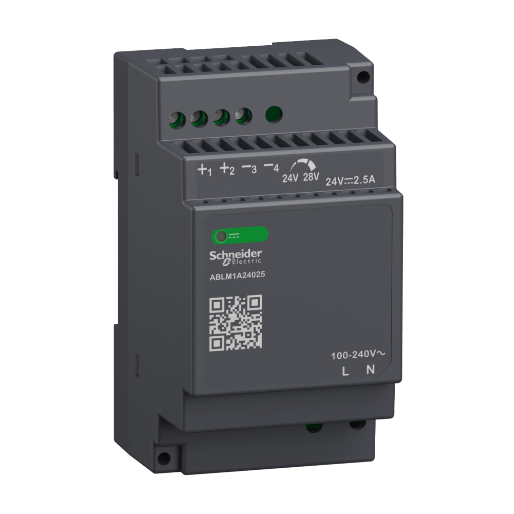 Zasilacz 24V 2.5A modułowy - ABLM1A24025 - SCHNEIDER ELECTRIC