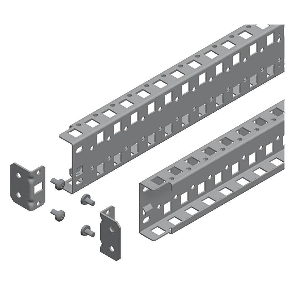 Spacial Wsporniki pionowe perforowane do SF, SM 2 rzędy 1800mm - NSYSUCR65180 - SCHNEIDER ELECTRIC