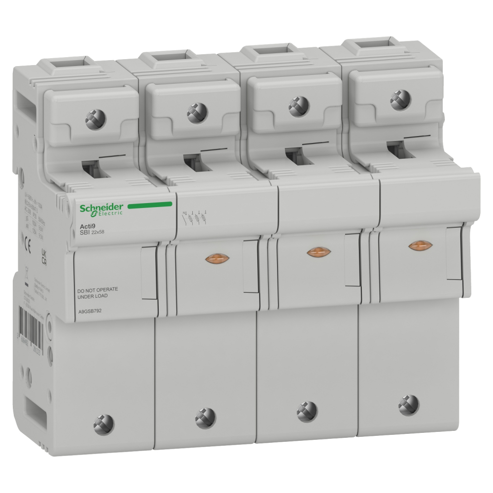 SBI-125-3N podst .bezpiecznikowa 125 A - A9GSB792 - SCHNEIDER ELECTRIC
