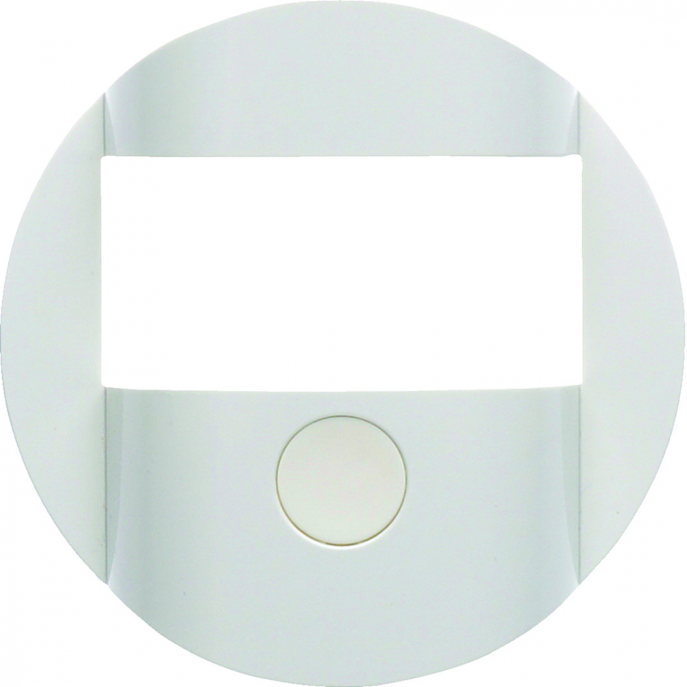 KNX e/s R.x/R.classic/1930 Płytka czołowa do modułu czuj. ruchu KNX, biały poł. - 80960460 - HAGER