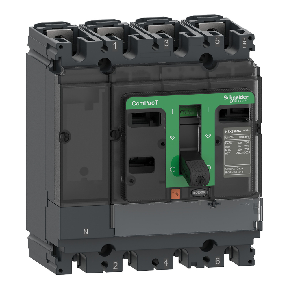 ComPacT NSX , rozłącznik 160A 4P - C164160S - SCHNEIDER ELECTRIC