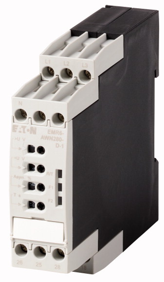 PRZEKAŹNIK MONITORUJĄCY NAPIĘCIE, WIELOFUNKCYJNY, 180 - 280 V AC, 50/60 HZ EMR6-AWN280-D-1 - 184770 - EATON