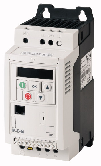 PRZEMIENNIK DC1+, 1,5KW, 1-FAZ. 230V, IP20 DC1-127D0FN-A20CE1 - 185809 - EATON