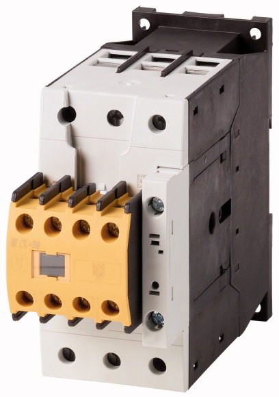 STYCZNIK MOCY SAFETY 65A, 3P + 2Z + 2R, STEROWANIE DC DILMS65-22(RDC24) - 191715 - EATON