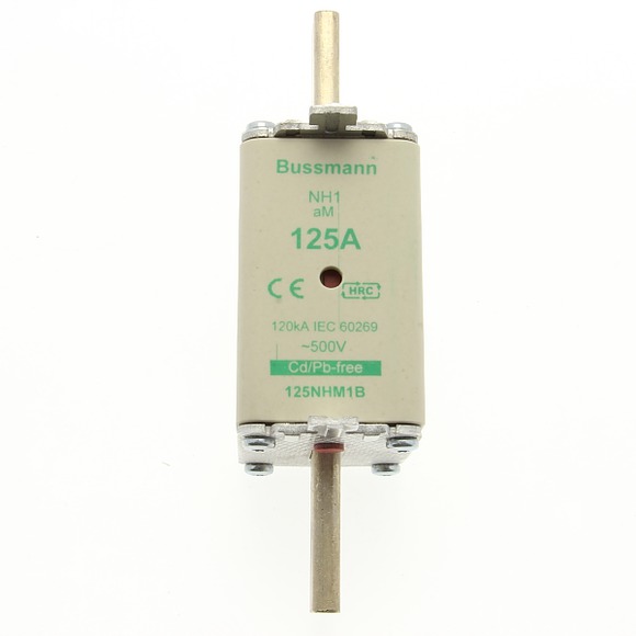 WKŁADKA NH1 125A 500V AM PODWÓJNY WSKAŹNIK 125NHM1B - 125NHM1B - EATON