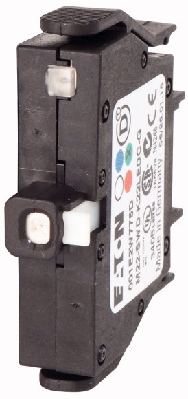 ELEMENT FUNKCYJNY - STYKI: 1XNC 1XNO DIODA BIAŁA MOCOWANIE TYLNE SMARTWIRE-DT M22-SWD-K11LEDC-W - 116003 - EATON