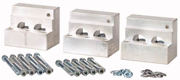KOMPLET ZACISKÓW (JEDNA STRONA), 2X(120-240 MM2) EML28 - 127666 - EATON