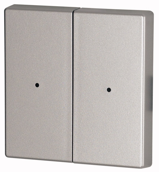 KLAWISZ PODW. SREBRNY Z OTWOREM NA LED - 55X55MM CWIZ-02/03-LED - 126060 - EATON