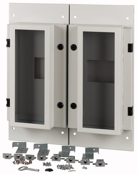 POKRYWA CZOŁ. IP55, 2XNZM4 3-BIEG. STACJ. +BLOK. MECH. (REKOJEŚĆ) W=600MM XM2N43F06C-55-XMV - 180507 - EATON