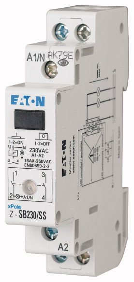 PRZEKAŹ.IMPUL.Z SYGNALIZACJĄ DIODĄ Z-SB24/SS - 265302 - EATON