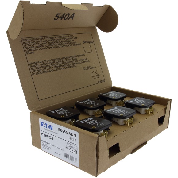 MIKROPRZEKAŹNIK T1 2A 250V X0-3 170H0235 - 170H0235 - EATON