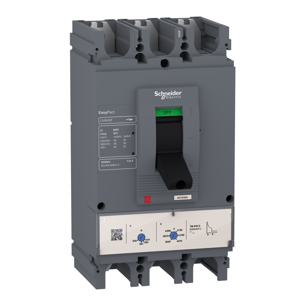 Compact CVS, wyłącznik 36kA , wyzwalacz TMD400A 3P - LV540306 - SCHNEIDER ELECTRIC