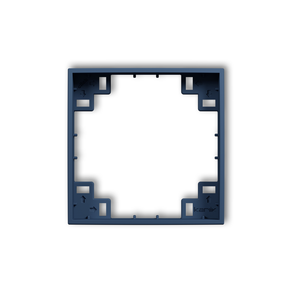 Ramka pośrednia podtynkowy prod. uzupełniające navy blue - 64MRP-1 - KARLIK
