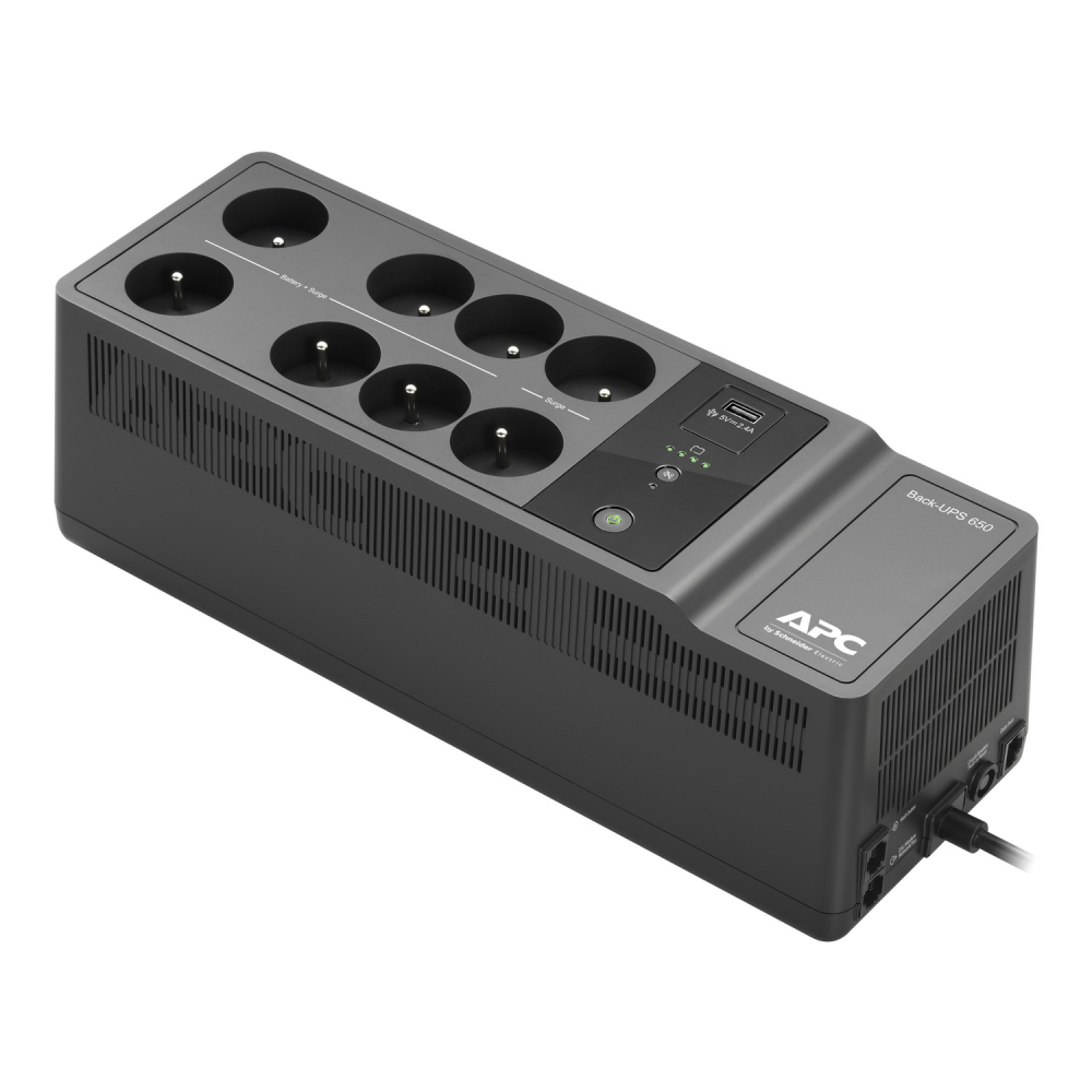 Back-UPS 650VA, USB A, 230V, FR - BE650G2-FR - SCHNEIDER ELECTRIC