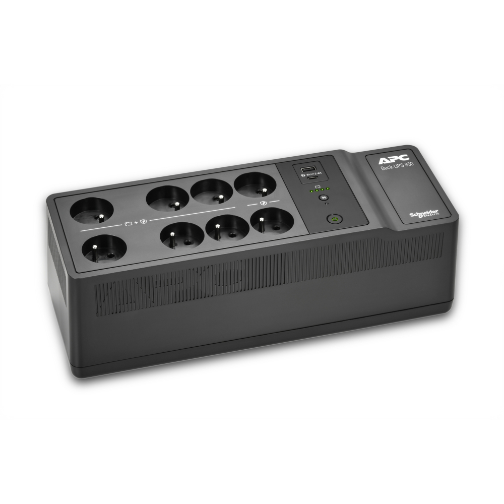 Back-UPS 850VA, USB A + C, 230V, FR - BE850G2-FR - SCHNEIDER ELECTRIC
