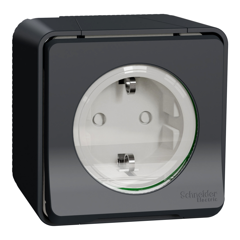 Mureva gn.2P+PE schuko zac.śr. antr. - MUR36731 - SCHNEIDER ELECTRIC