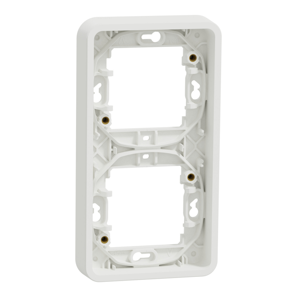 Mureva podst. podtynk. 2x pion. biała - MUR39151 - SCHNEIDER ELECTRIC