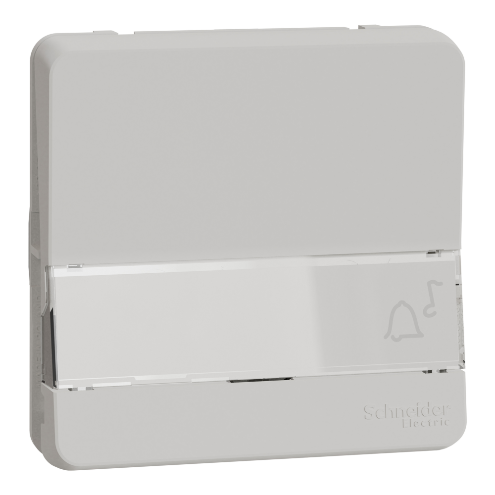 Mureva mech.przycis.z polem opis. biały - MUR39129 - SCHNEIDER ELECTRIC