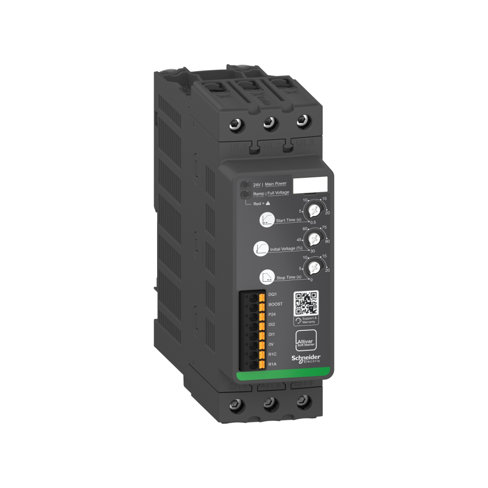 ATS130 38A 200 - 480 VAC nap. ster. 24V - ATS130N2D38LT - SCHNEIDER ELECTRIC