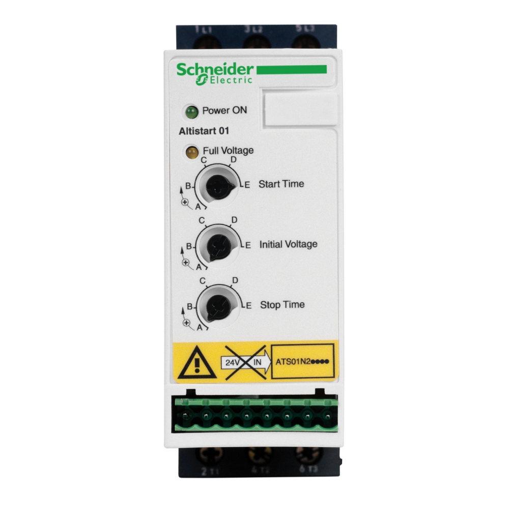 ROZR 3F/200-240VAC 6A ŁAG ROZ/ZAT - ATS01N206LU - SCHNEIDER ELECTRIC