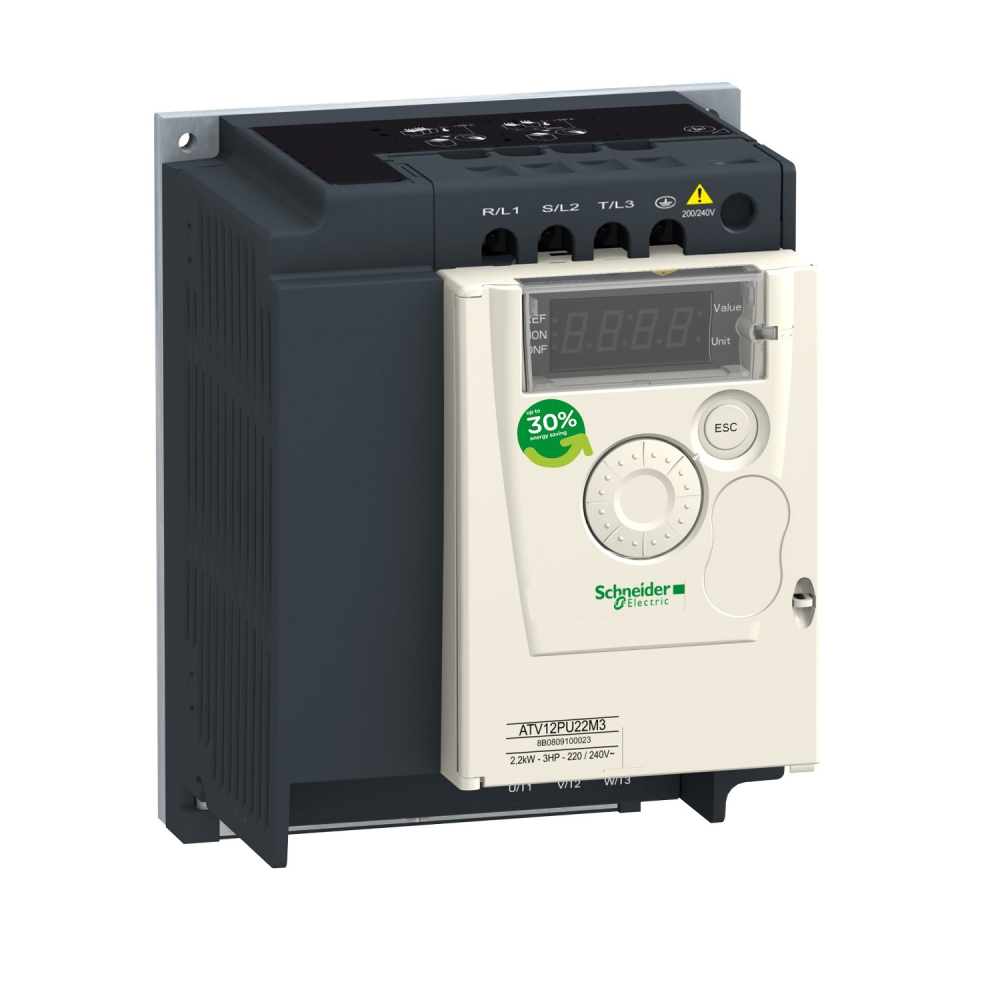 Altivar 12 2.2KW 3x240V - ATV12PU22M3 - SCHNEIDER ELECTRIC
