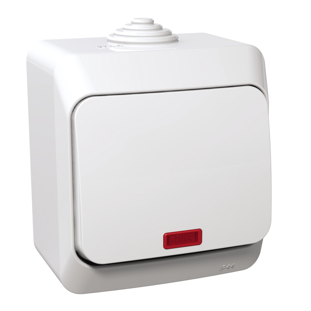 Łącznik schodowy z podśw. biały - WDE000561 - SCHNEIDER ELECTRIC
