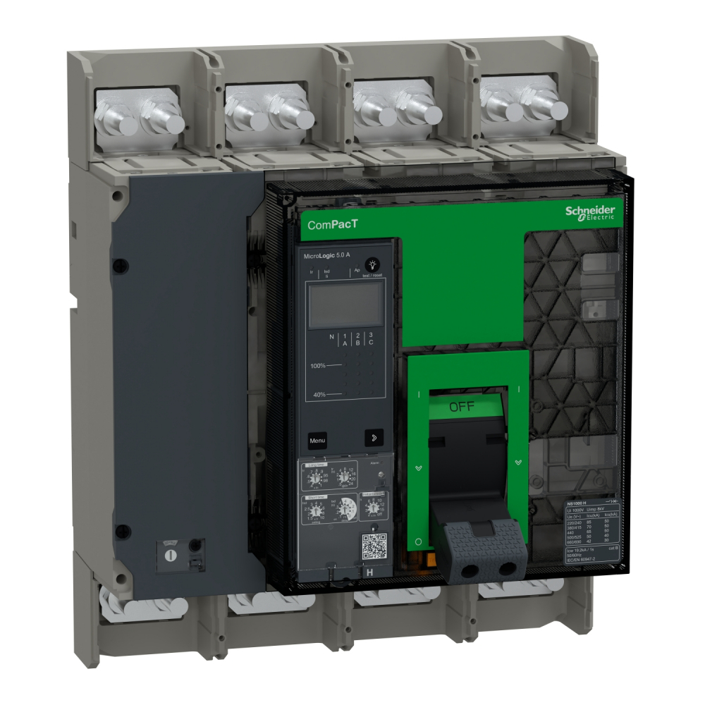 NS1000H Mic5.0A 4P/S - C100H45AFM - SCHNEIDER ELECTRIC