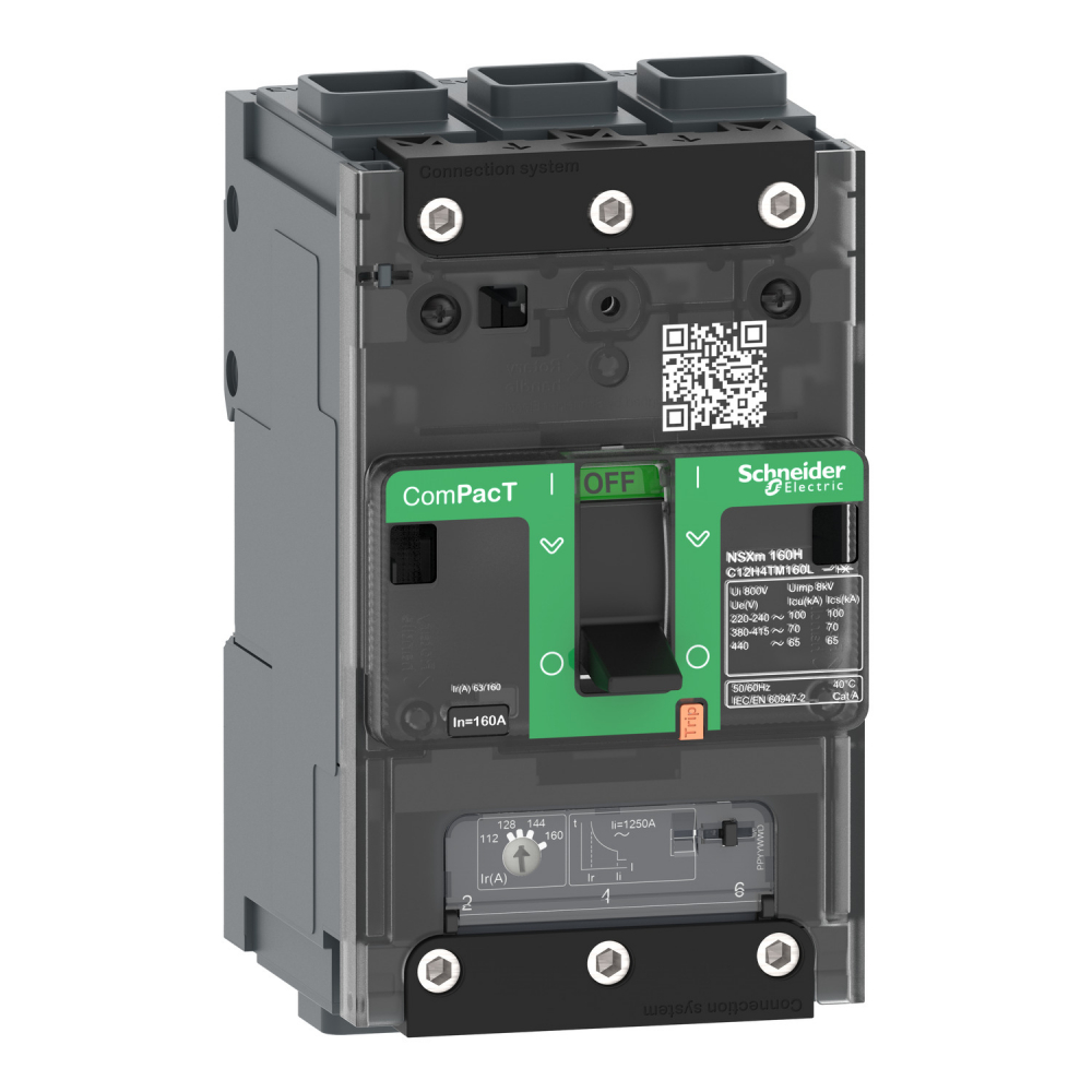 NSXm160N 50kA AC 3P 16A TMD - C11N3TM016L - SCHNEIDER ELECTRIC