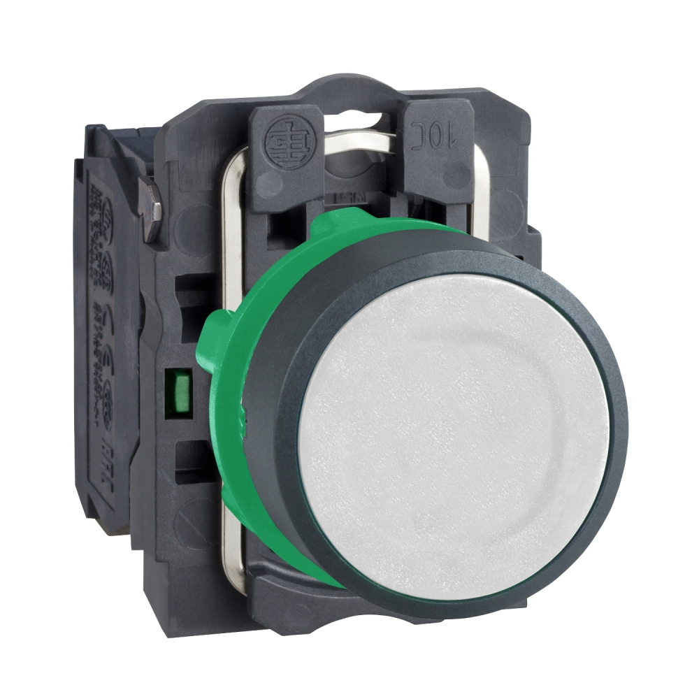BIAŁY PRZYCISK Diam22 PRZEŁ. 1NO - XB5AACUST01 - SCHNEIDER ELECTRIC