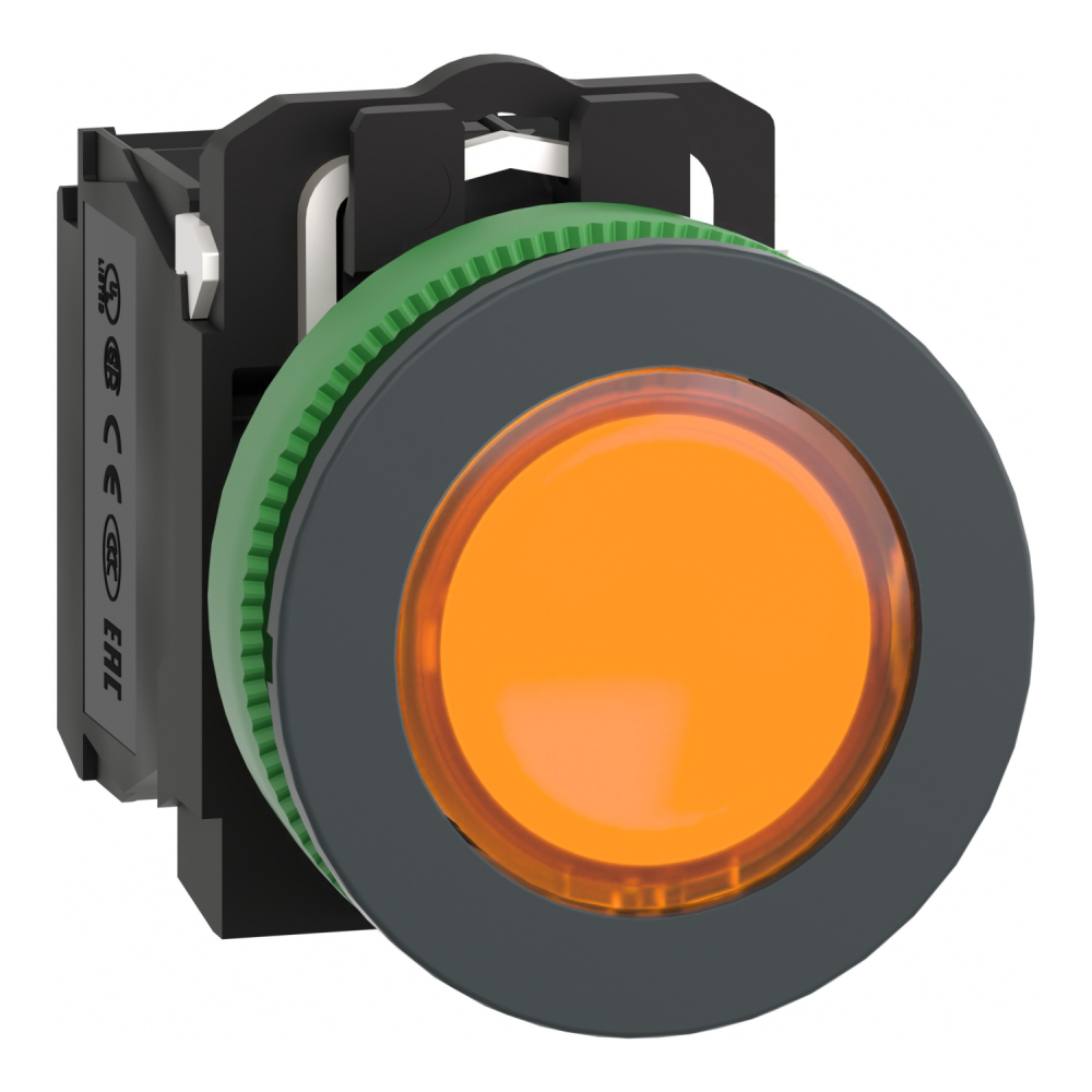 PŁASKI POMAR NAKŁ PRZYCISK LED 230 NONC - XB5FW35M5 - SCHNEIDER ELECTRIC