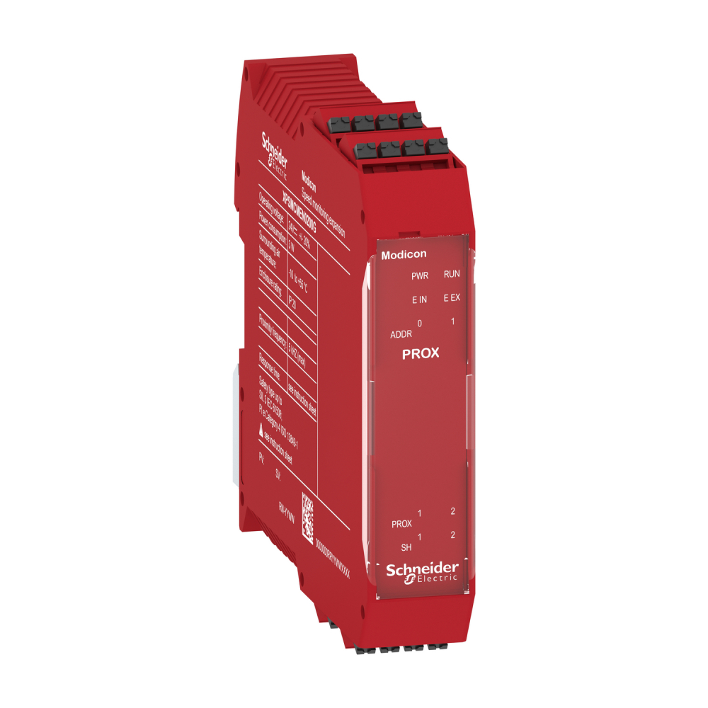 Moduł bezp.pręd.2prox. Zac. sprężyn. - XPSMCMEN0200G - SCHNEIDER ELECTRIC