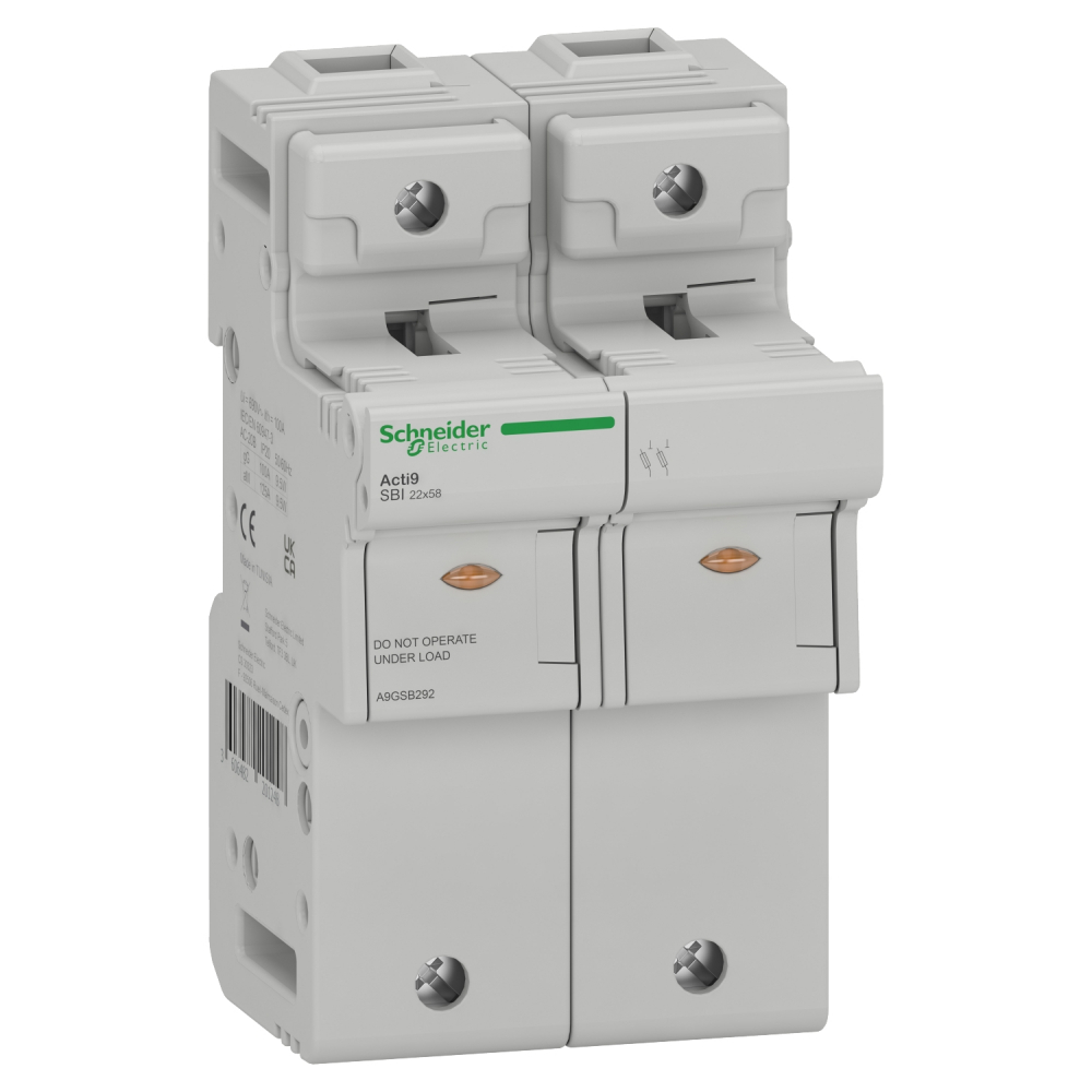 SBI-125-2 podstawa bezpiecznikowa 125 A - A9GSB292 - SCHNEIDER ELECTRIC