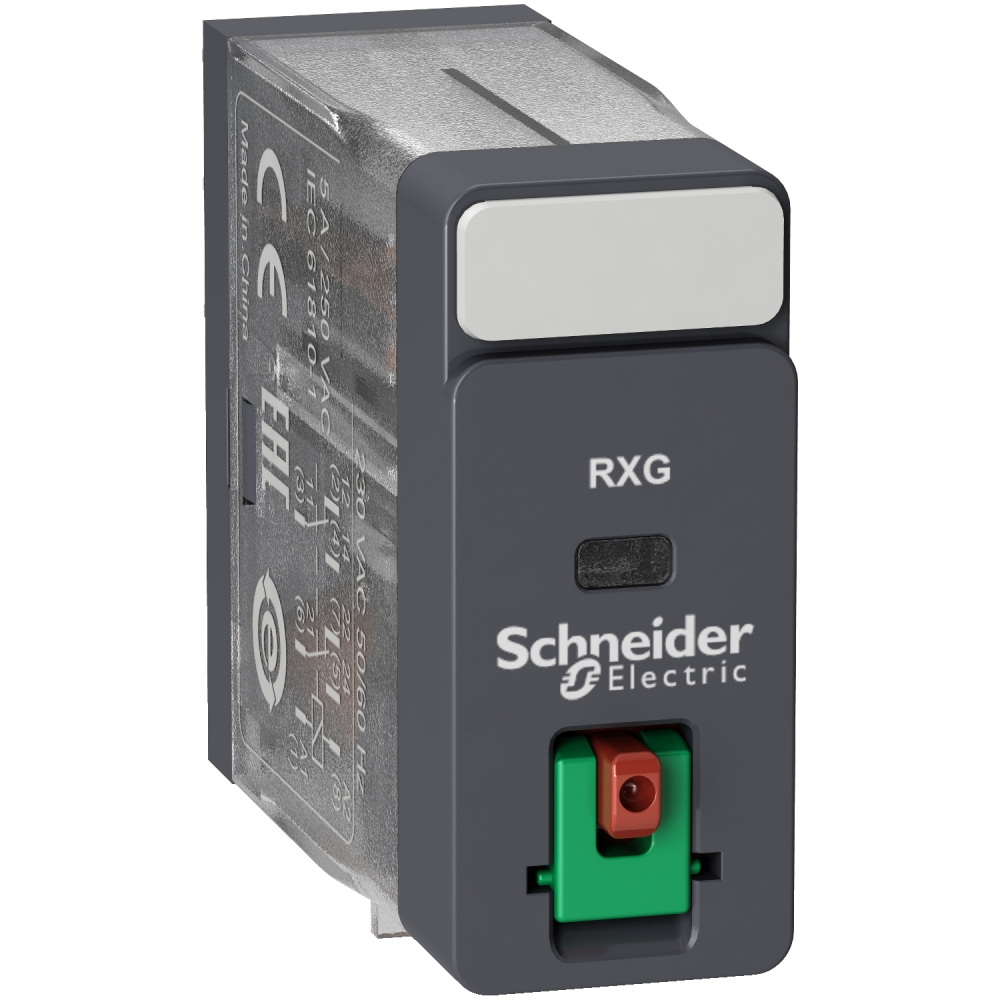 2CO 5A PRZEKAŹNIK +LTB-LED 120VAC - RXG21F7 - SCHNEIDER ELECTRIC