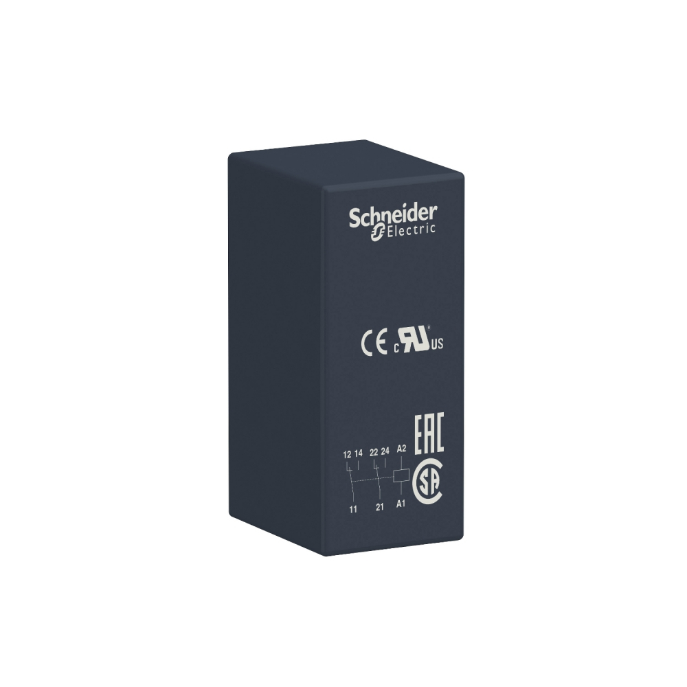 PRZEKAŹNIK INTERFEJSOWY 2C/O 8A 220VAC - RSB2A080M7 - SCHNEIDER ELECTRIC