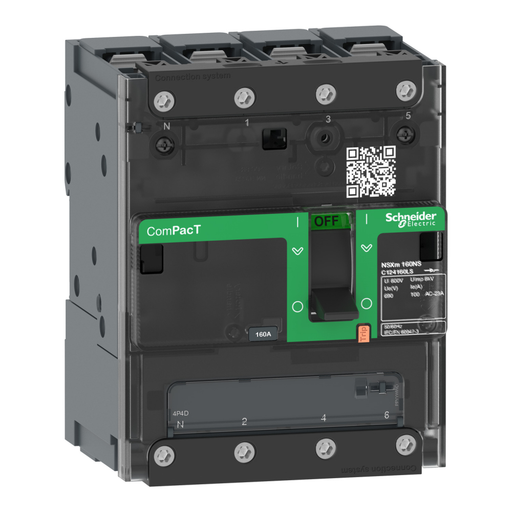 NSXm160NA AC 4P 50A NA - C114050BS - SCHNEIDER ELECTRIC