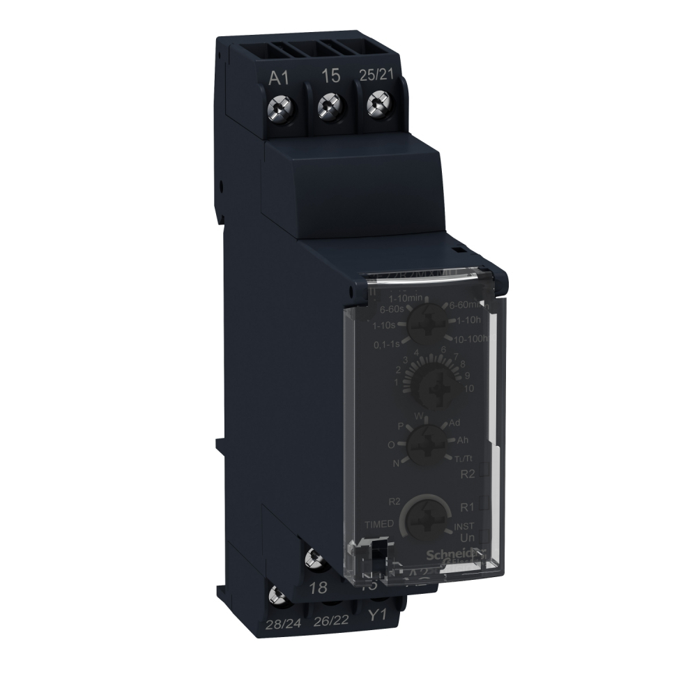 PRZEKAŹNIK MULTIFUNKC 2C O 24AC DC 240AC - RE22R2MXMU - SCHNEIDER ELECTRIC